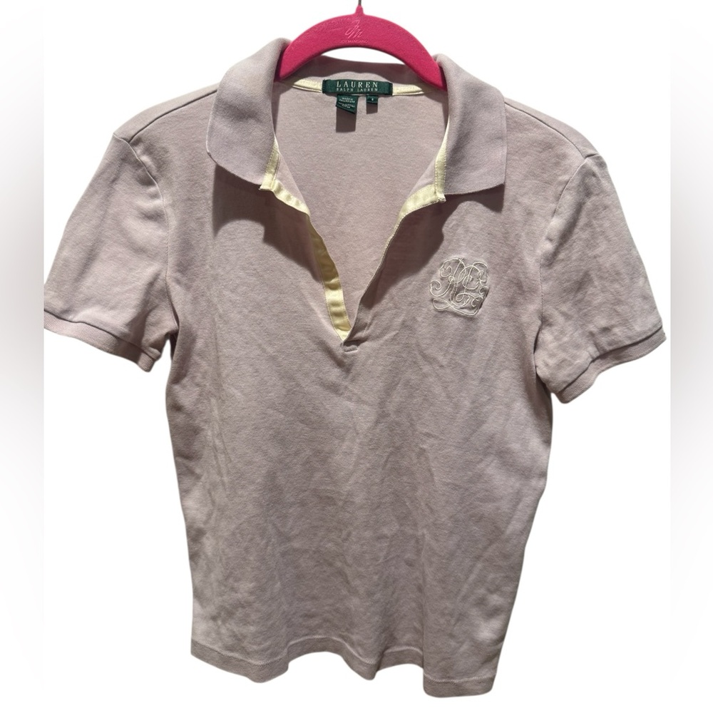 RALPH LAUREN Vintage Lavender Polo Shirt